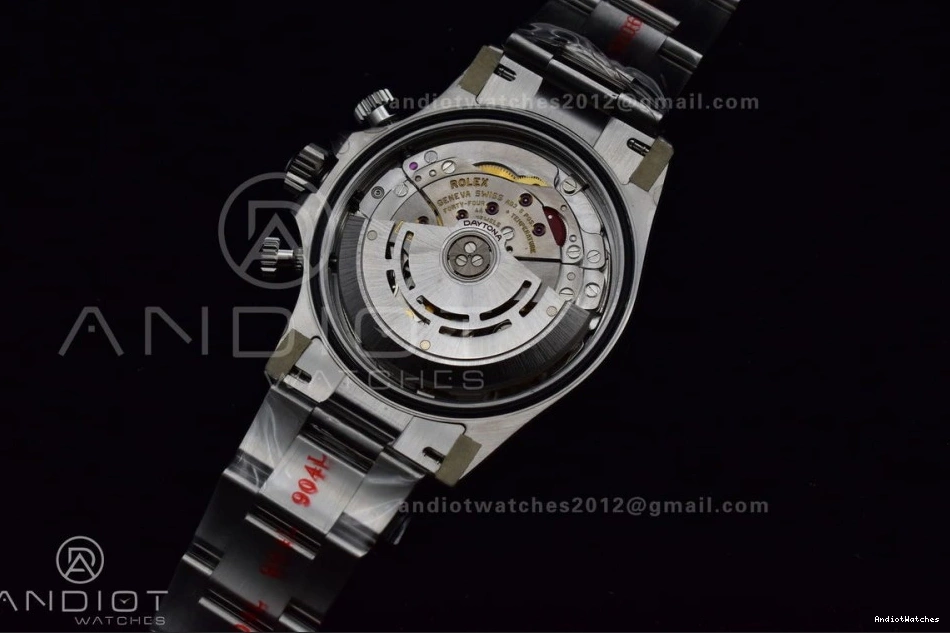 Best Bracelet Daytona QuickDry Case 116520 1:1 SS Dial and 904L 774 V Clean Edition SA4130 White 0401